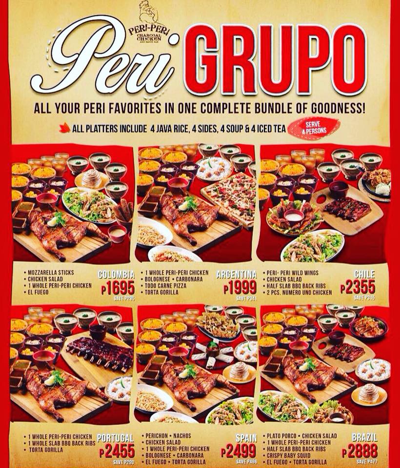 PeriPeri Charcoal Chicken serves the best barkada