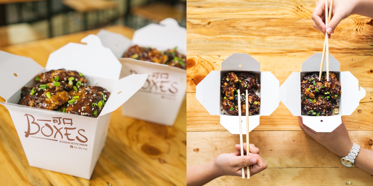 Anniversary Promo Buy 1 Get 1 Coffee Barbeque Chicken from Boxes Asian Kitchen for the first