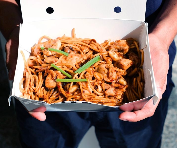 This is Not a Drill Yellow Cab’s Charlie Chan and Chicken Alfredo