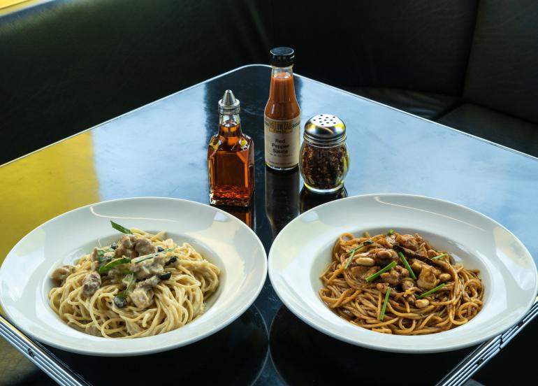 This is Not a Drill Yellow Cab’s Charlie Chan and Chicken Alfredo