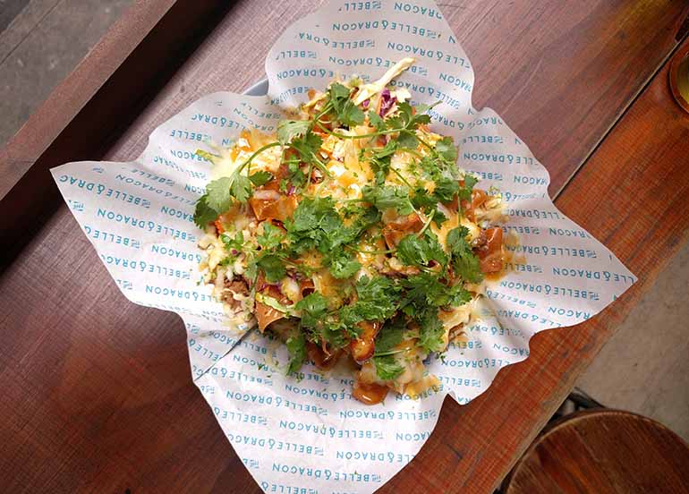 wanton nachos
