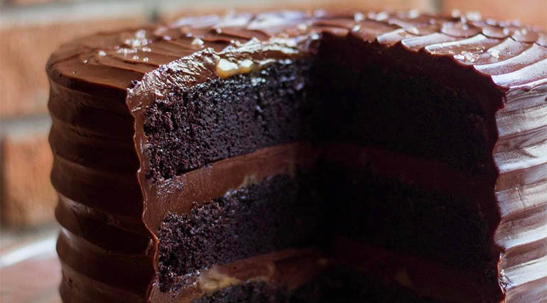 Salted Chocolate Cake from Wildflour Cake + Bakery
