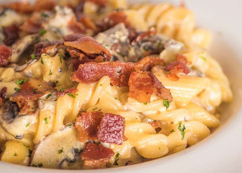 the frazzled cook, truffle cabonara