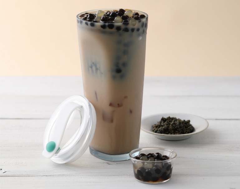 milk tea, boba tea, taiwan bubble tea