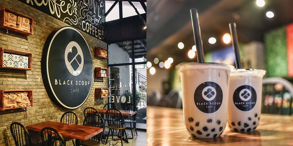 Buy 1 Get 1 Wintermelon Milk Tea at Black Scoop Café! | Booky
