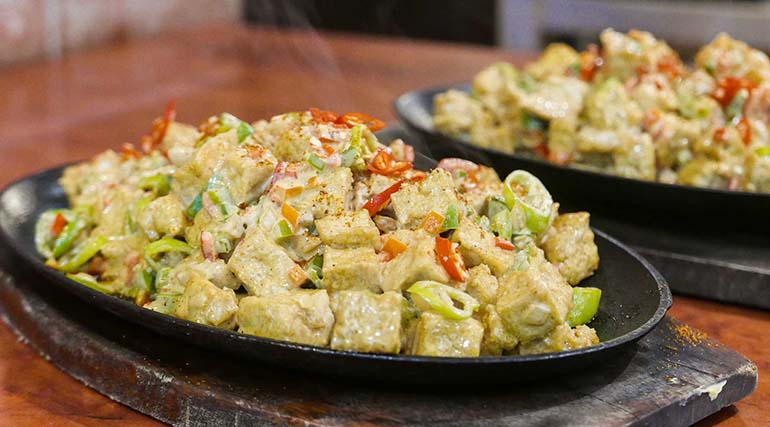 Sizzling Tofu from Max's Restaurant