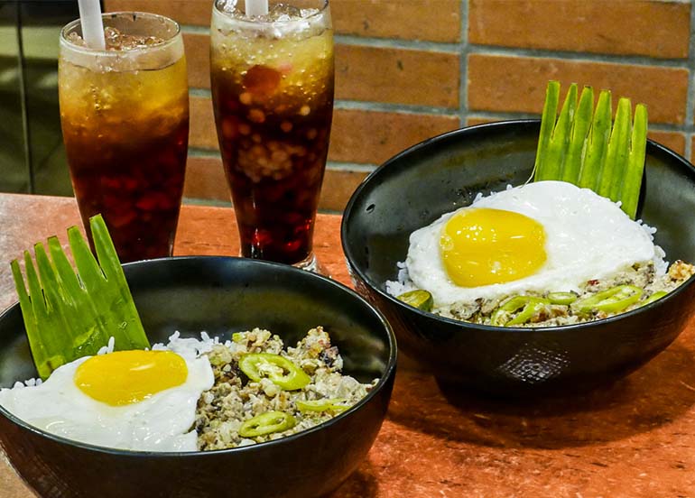 Sisig Bowl from Max's Restaurant