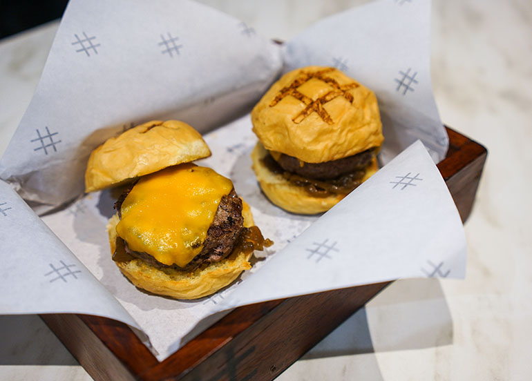 Secret Sliders from Pound by Todd English