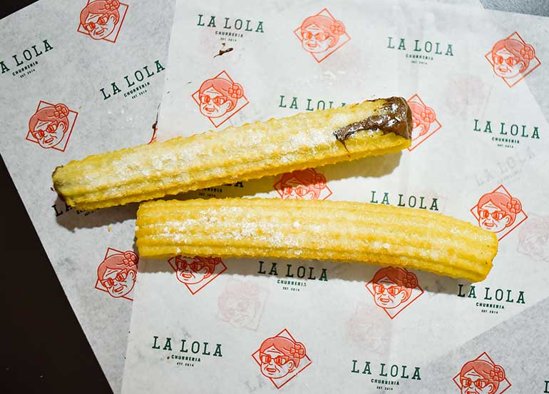 Nutella Xuxo from Churreria La Lola
