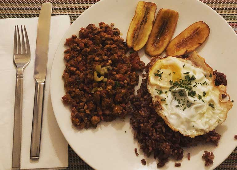 Arroz A La Cubana from Corner Tree Cafe