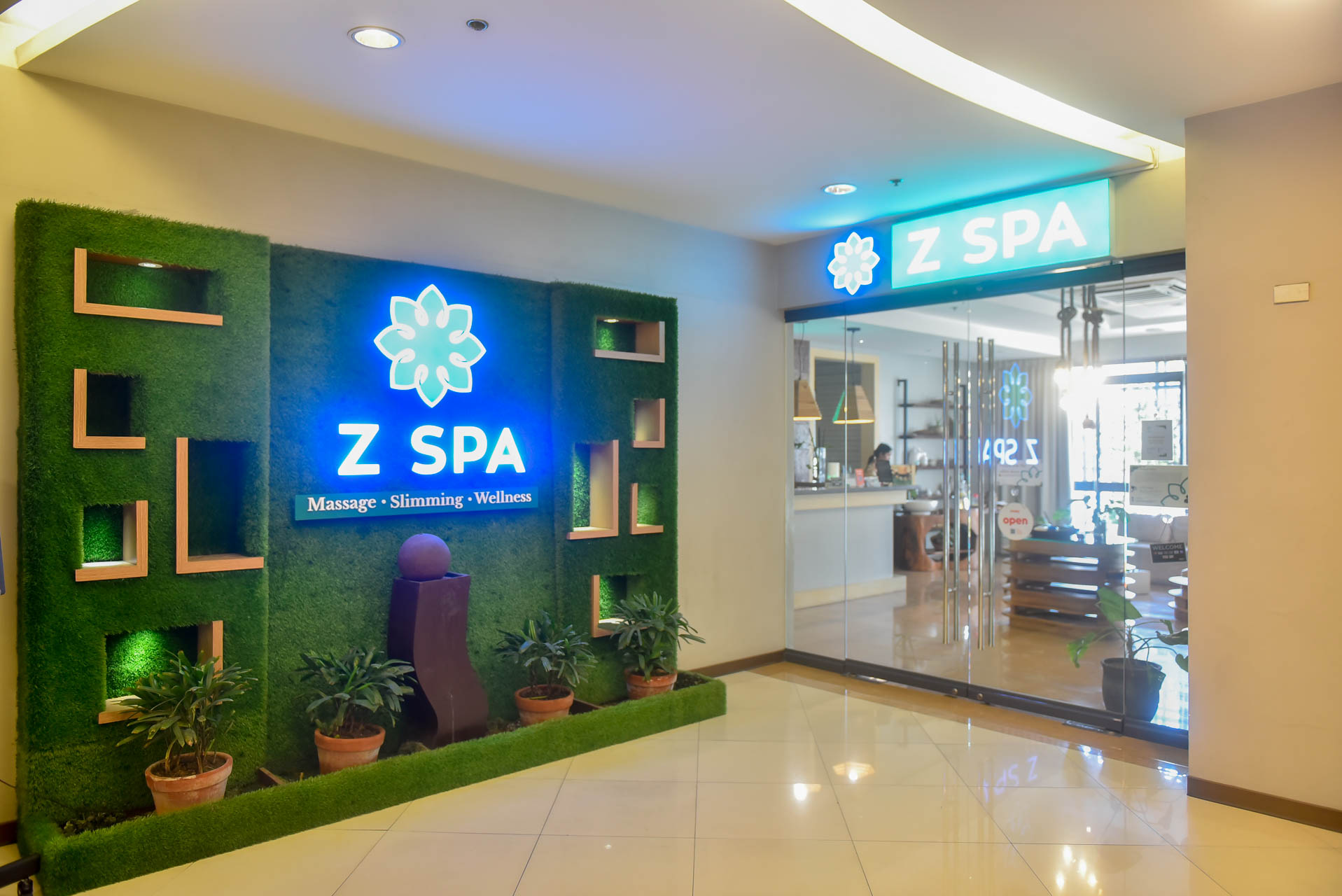 z spa shop front