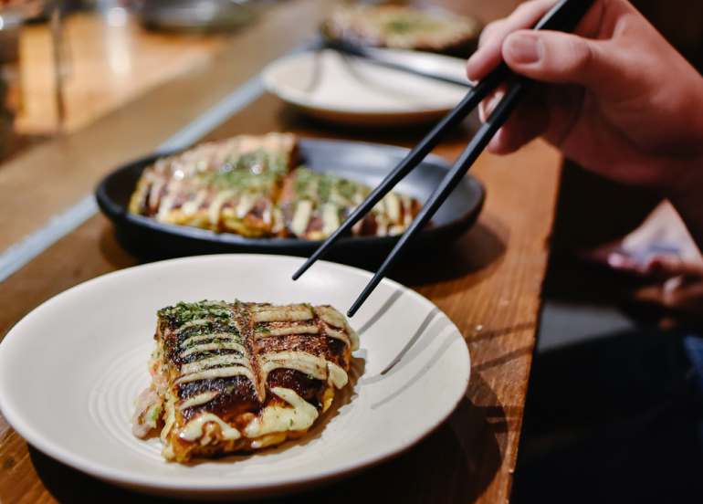 dohtonbori, sm mall of asia restaurants, okonomiyaki