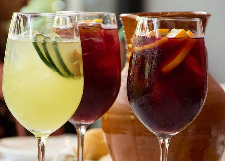 Sangria from Tapella Resto Bar