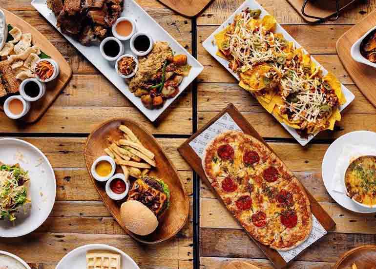 Dishes from The Brewery