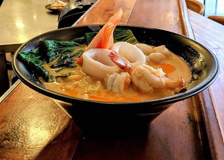 Seafood Hiyashi Tantanment from Mendokoro Ramenba