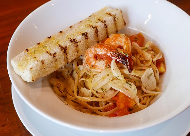 Seafood Pasta from Illy Caffe