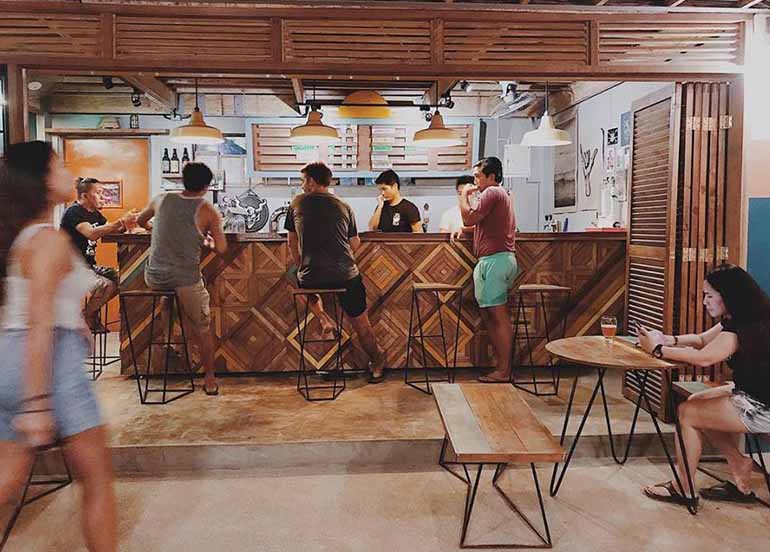Curious Creatures Taproom interiors