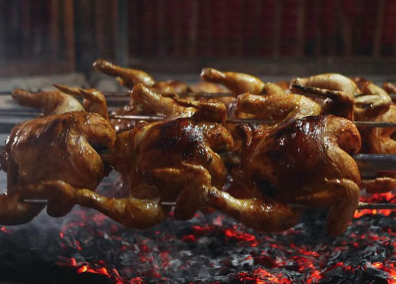 Roasted Chicken from Barrel Sports Bar Siargao