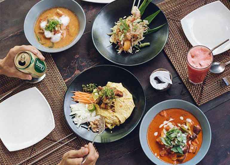 Western Dishes from Buddha's Surf Resort