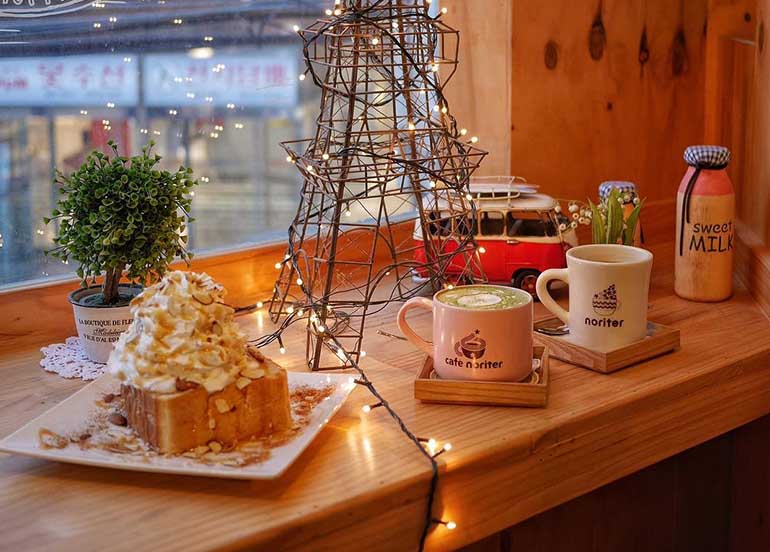French Toast and Coffee from Cafe Noriter