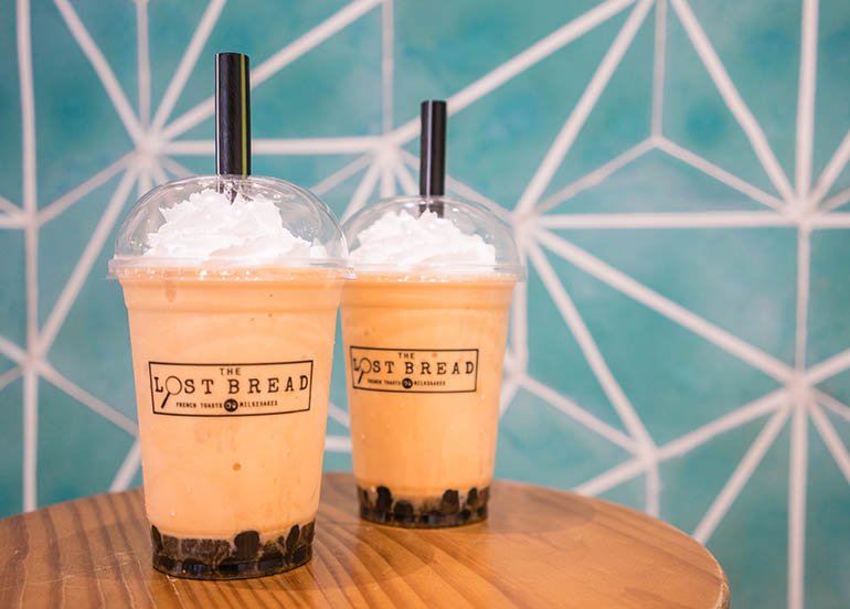 Milk Tea Milkshakes from The Lost Bread at SM Megamall