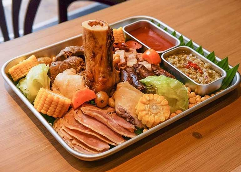 LUMU Cocido with slow cooked meats and vegetables from Lumu Beer House