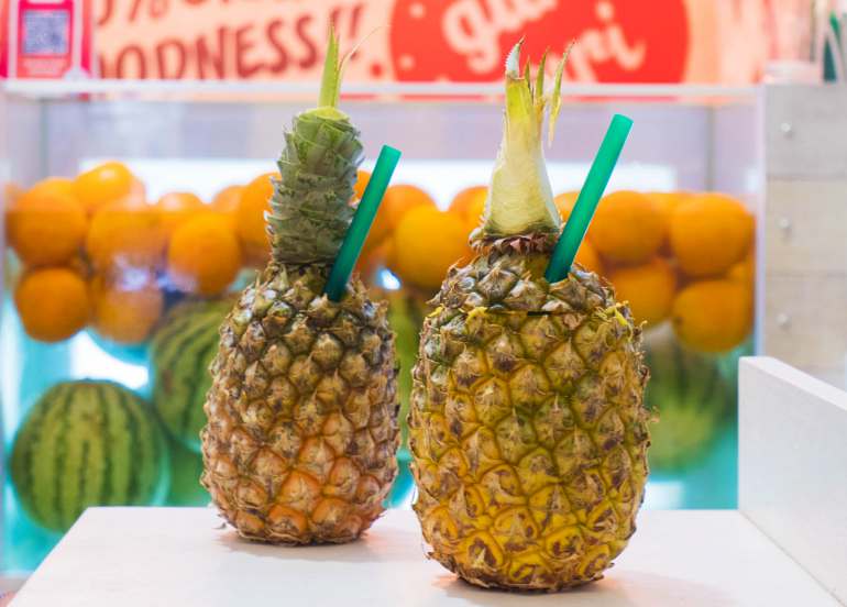 guri guri, pineapple, fruit juice, healthy juices, juice recipes