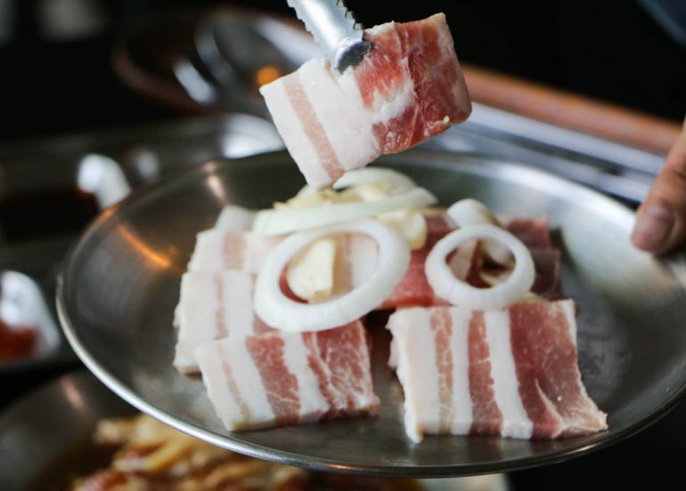 unlimited samgyupsal, samgyeopsal, korean restaurant, korean bbq
