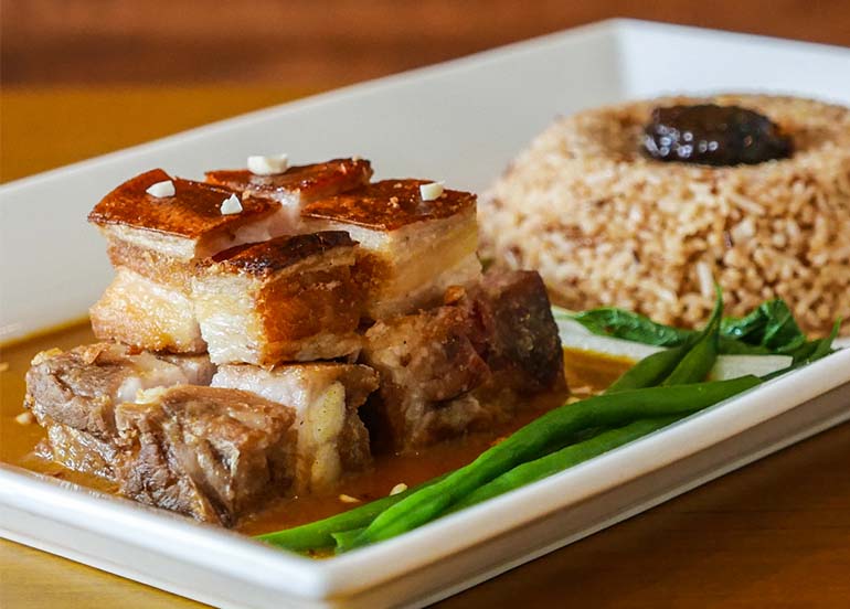 Kare Kareng Bagnet from Cafe Domnique