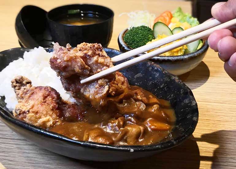 Karaage Curry from Katsu Sora