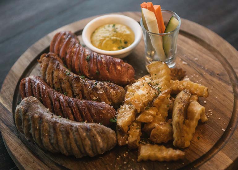 Sausage Platter from The Perfect Pint