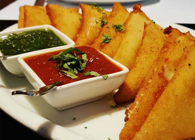 Fried Mozzarella from La Famiglia Little Italy