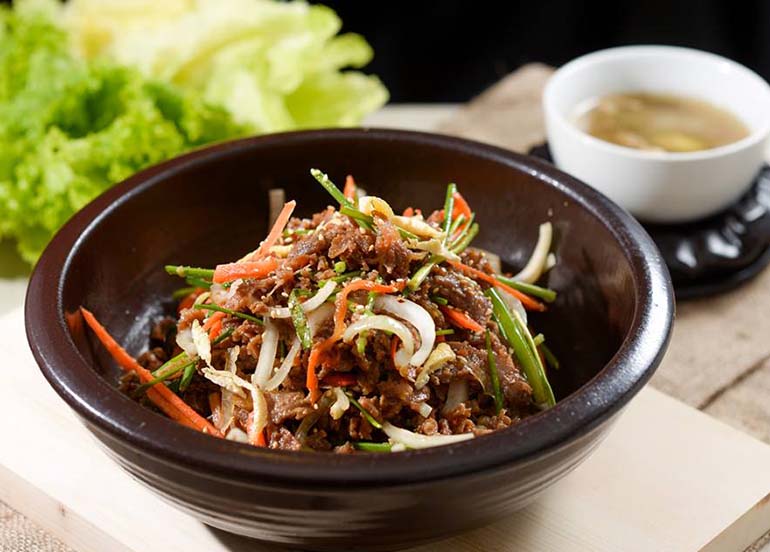 Japchae from Sodam Restaurant