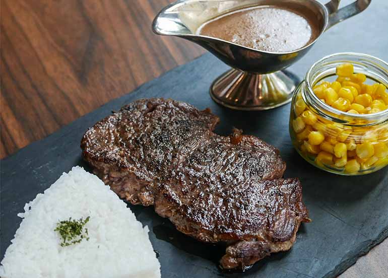Original Meltique Steak from Red Baron Ribs & Steaks
