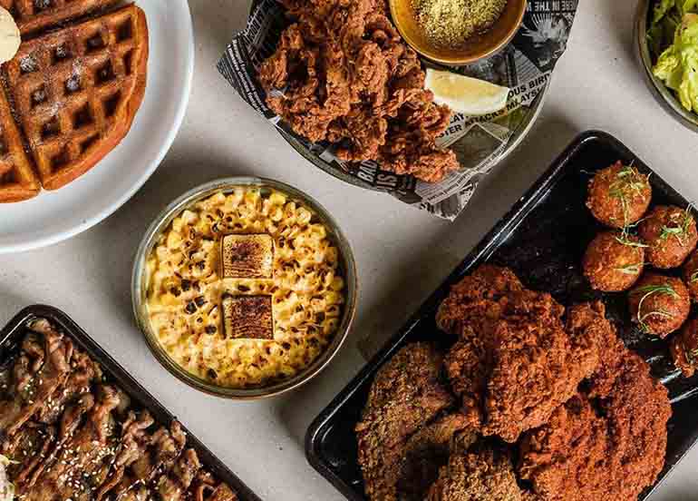 Umami Fried Chicken and Sides from Bad Bird