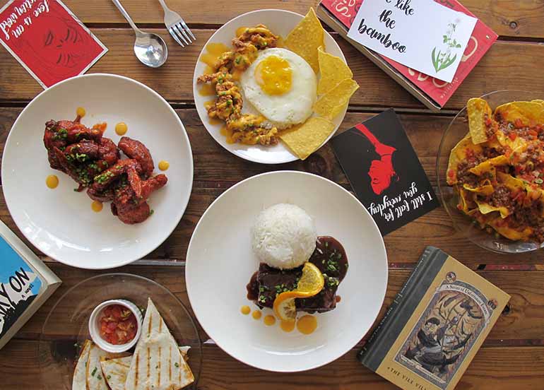 Wings, Nachos, Quesadillas from Cuaderno