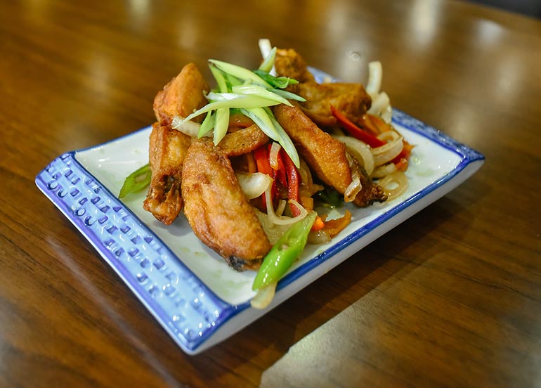 Asian Buffalo Wings from La Scala Cafe