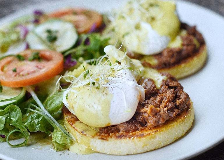 Eggs Benedict from Eggs for Breakfast Cafe