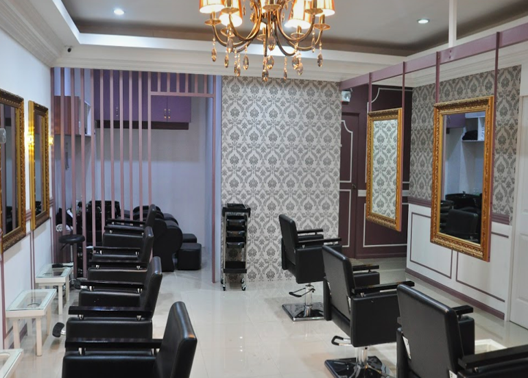 Interior of Bianca Festejo's Beauty Lounge