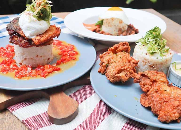 Fried Chicken and Rice from Early Bird Breakfast