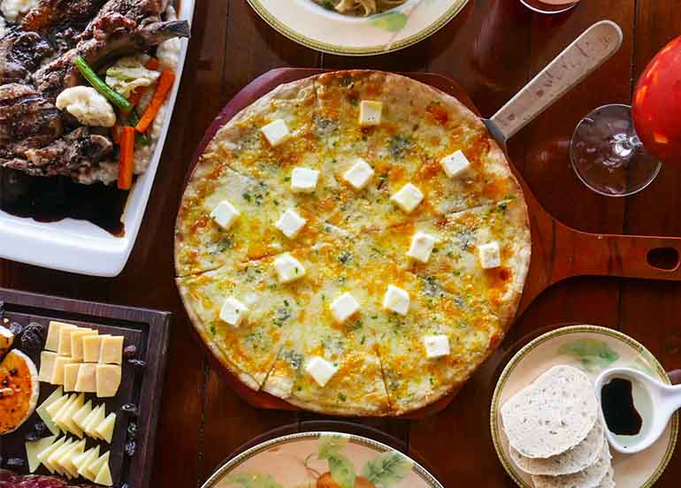 Pizza, Cheese Platter from Fino Deli