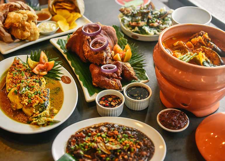 Crispy Pata, Isda, Kare Kare from Bangus Specialty Restaurant