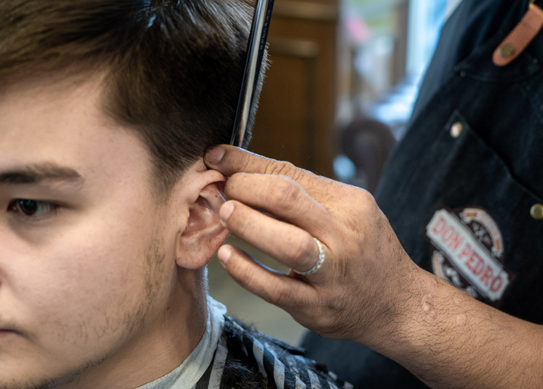 Don Pedro Barberia haircut