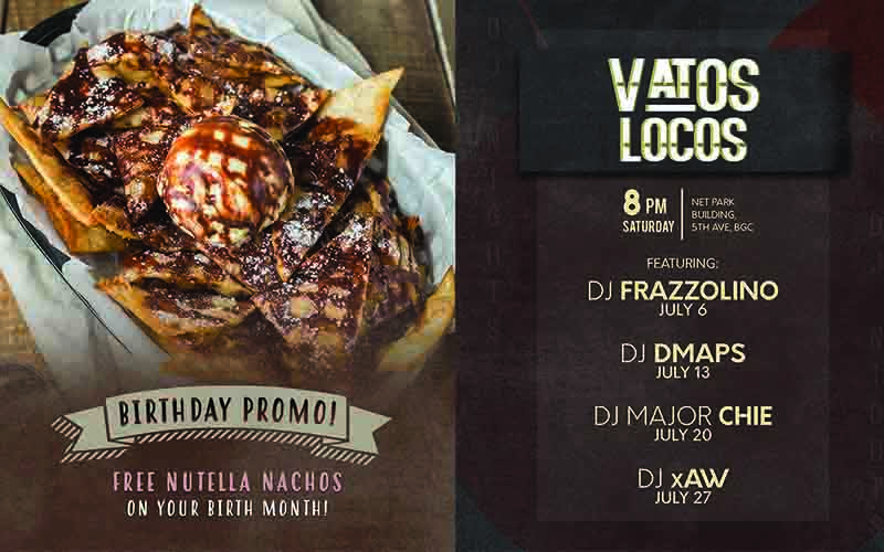 Vatos Urban Tacos Promo