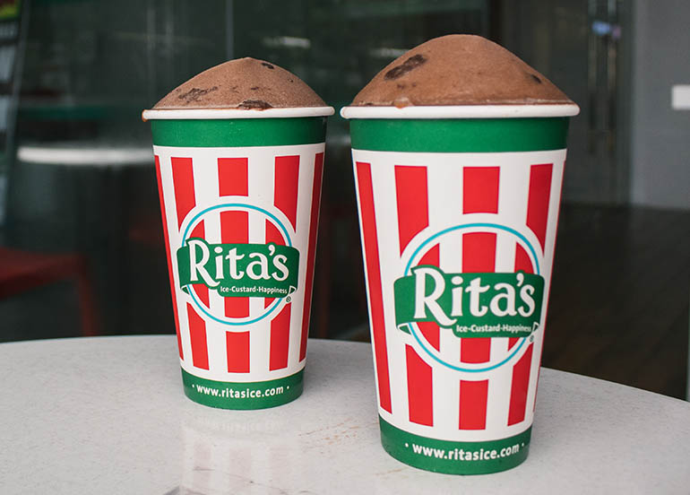 Fudge Brownie Ice from Rita's Italian Ice