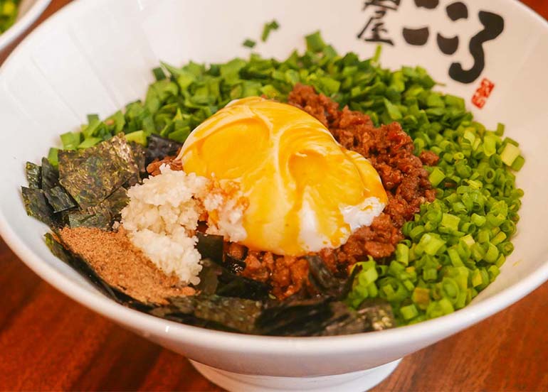 Mazesoba from Menya Kokoro