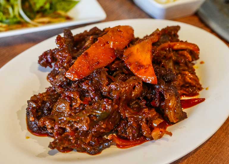 Spicy Beef Bulgogi from Ba-Be-Q