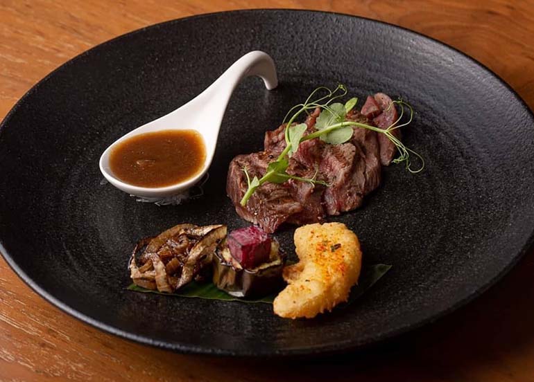 Grilled Beef Tenderloin Dishes from Nobu Restaurant