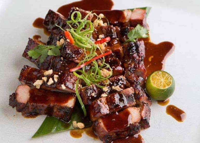Honey Tamarind Pork Belly from Red Ginger