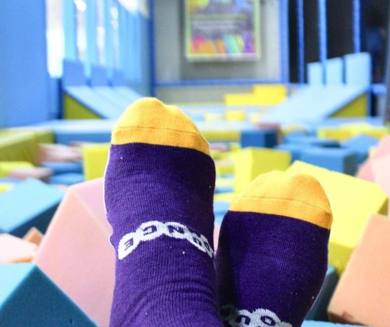 Bounce Philippines Trampoline Park Socks